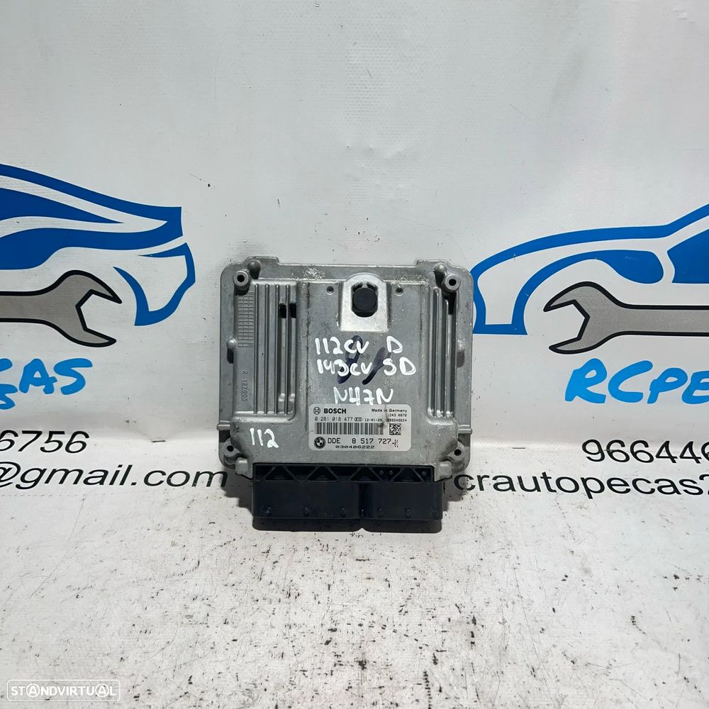 .Centralina Original Motor Bosch Mini BMW N47N N47C16 1.6D N47C20 2.0D Cooper One D SD 8 517 727 / 0 281 018 477 - 2