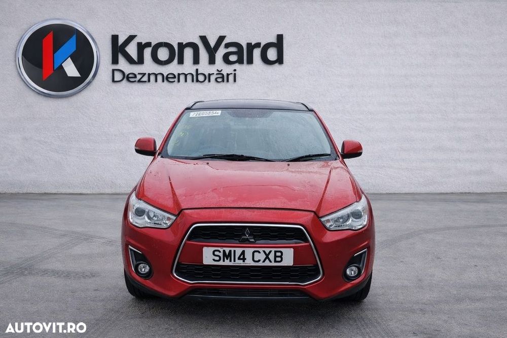 Usa Stanga Spate Mitsubishi ASX Facelift 2012 2012 - 2015 SUV 4 Usi rosu (1150) - 3
