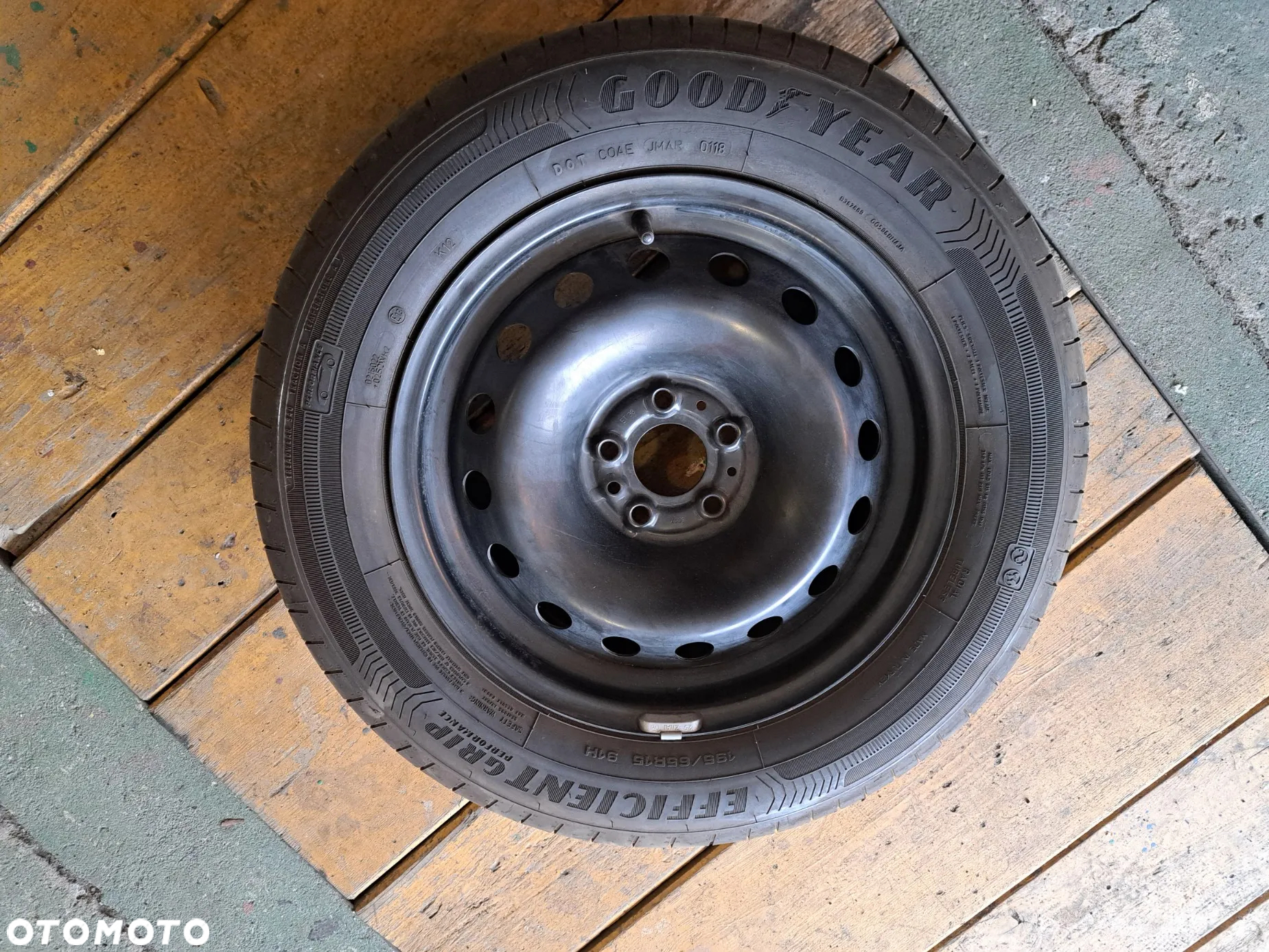 Koła 4szt. 15" 5x98 z super oponami GoodYear 195/65R15 - 3