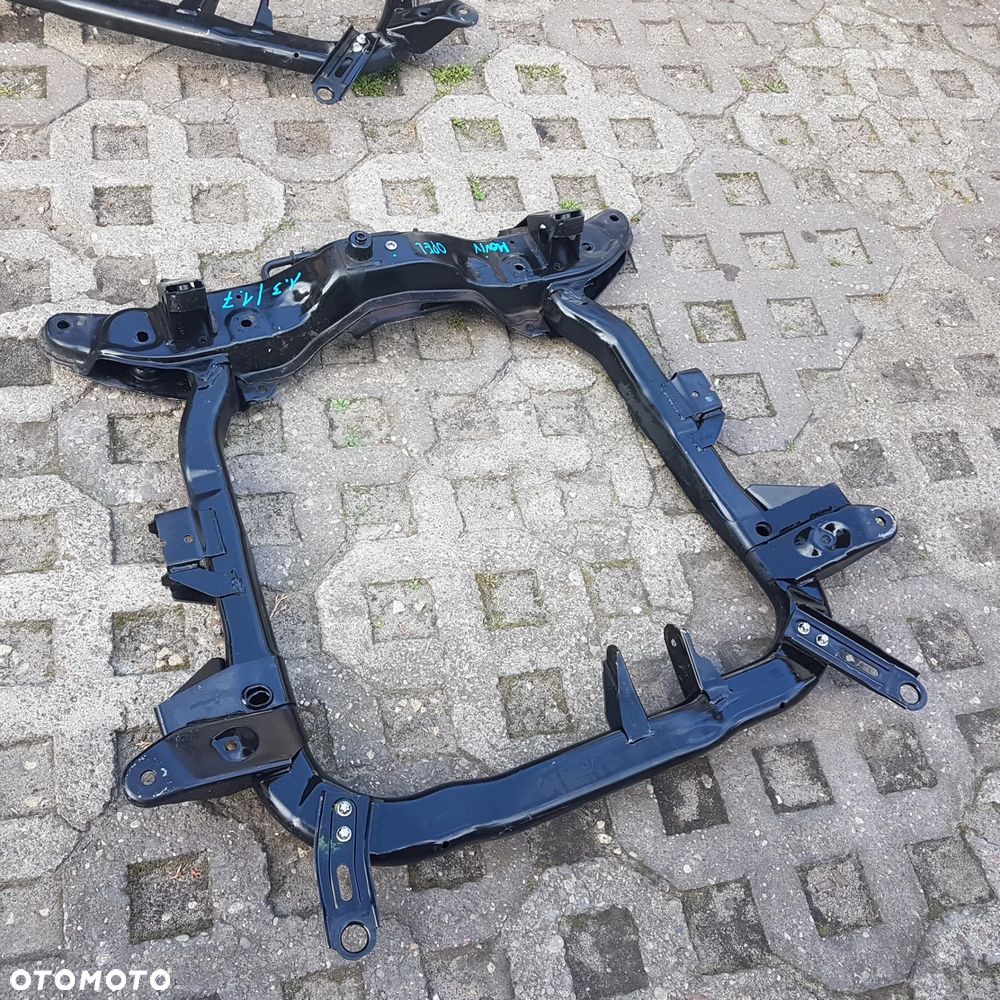 sanki rama wózek kołyska belka trawers opel meriva A corsa c combo c diesel 1.3 1.7 zdrowe oryginal nie malowane - 19