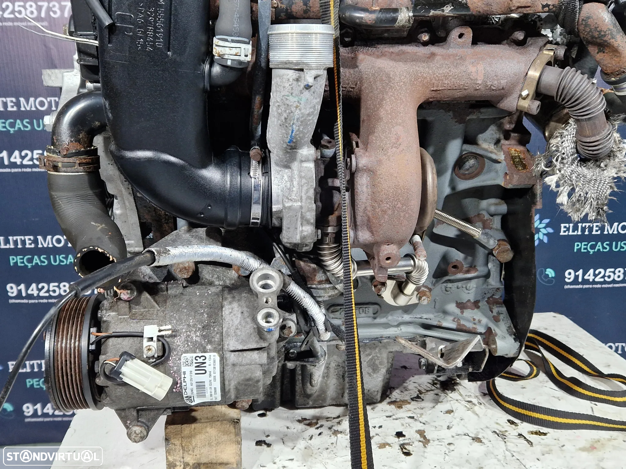 Motor usado Z19DT OPEL VECTRA C 1.9 CDTI 120CV ASTRA H ZAFIRA SAAB 93 - 4