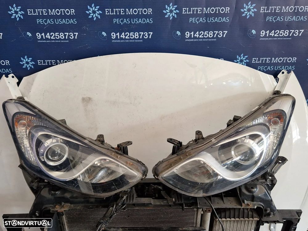 Frente completa usada HYUNDAI I30 2015 1.6 CRDI capot parachoques guardalamas oticas - 6