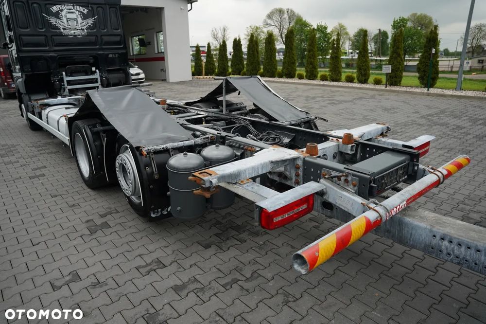 DAF XF 480 / BDF / 6X2 / ZESTAW TANDEM / SSC / KLIMA POSTOJOWA / OŚ PODNOSZONA / WECON - 11