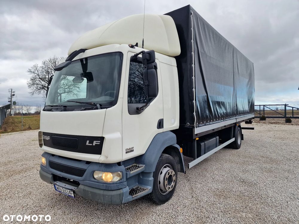 DAF 55.250 PLANDEKA 7.20m - STARE TACHO - ZADBANY - 2