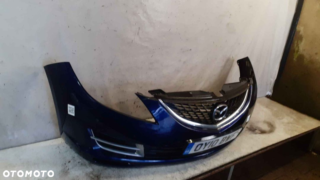 ^ ZDERZAK PRZÓD PRZEDNI MAZDA 6 GH II 2 35J GRANAT GRANATOWY - 4