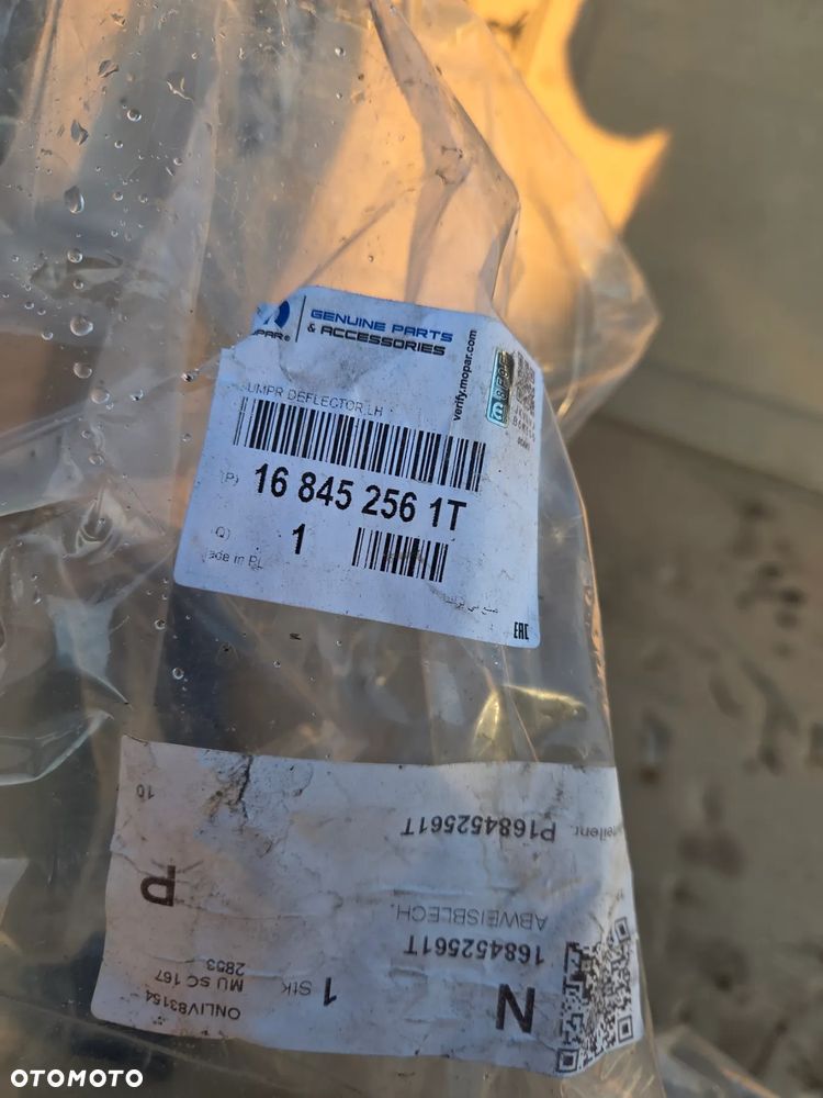 Lewy przedni deflektor zderzaka Opel Grandland X Lift 168452561T 9840144877 Lewy Narożnik zderzaka przedniego Opel Grandland - 10