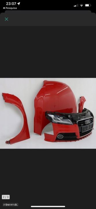 Frente completa - Audi TT 8J (2007-2012) - 2