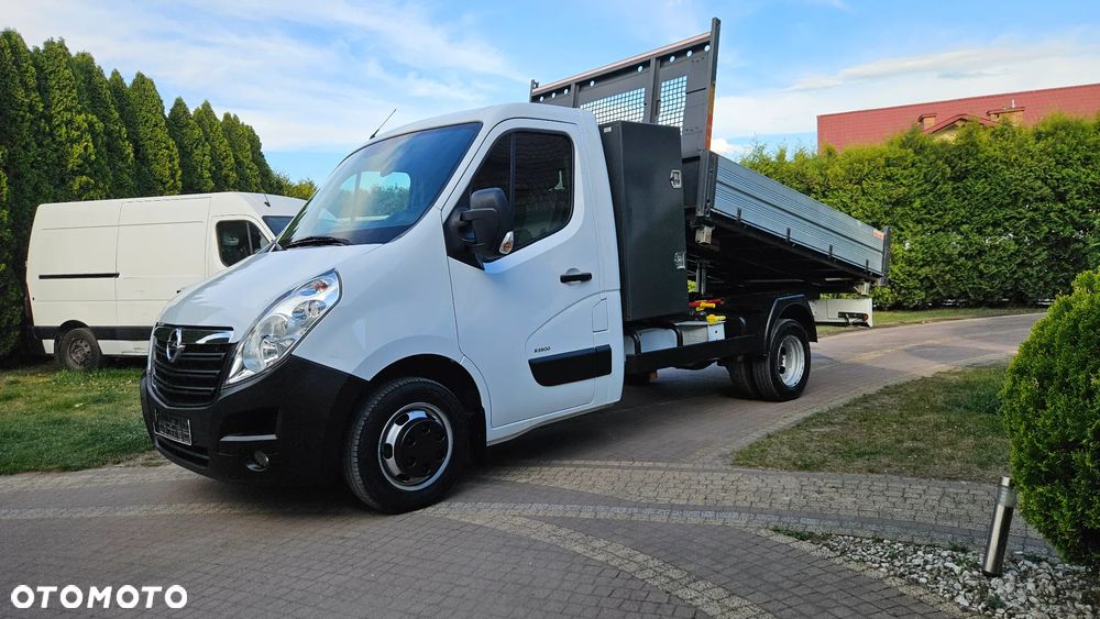 Opel MOVANO 2.3 cdti MASTER KIPER 3 STRONY WYWROTKA  RENAULT SKRZYNIA 3,18 HAK 3500 KG - 3
