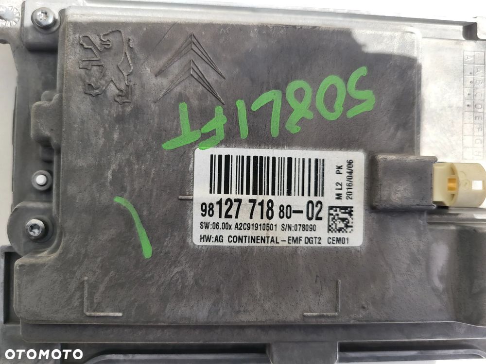 Wyświetlacz ekran radio czytnik CD Peugeot 508 LIFT - 5