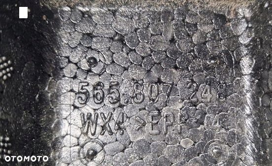 skoda kodiaq absorber zderzaka przód 565807248 - 2