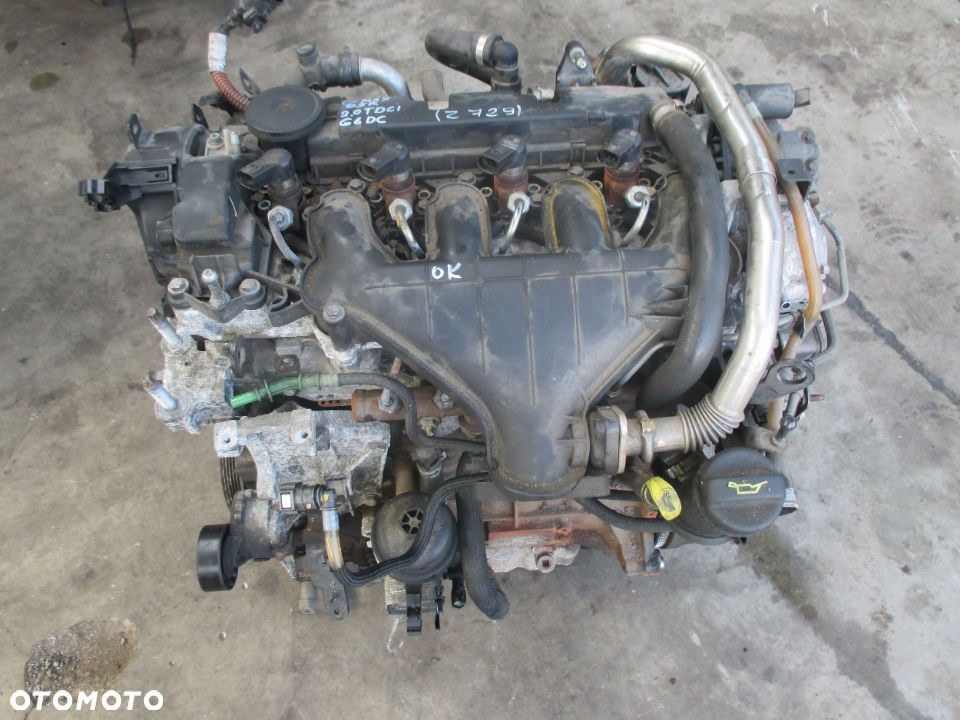 FORD C MAX 05R 2.0 TDCI SILNIK BEZ OSPRZĘTU G6DC - 1