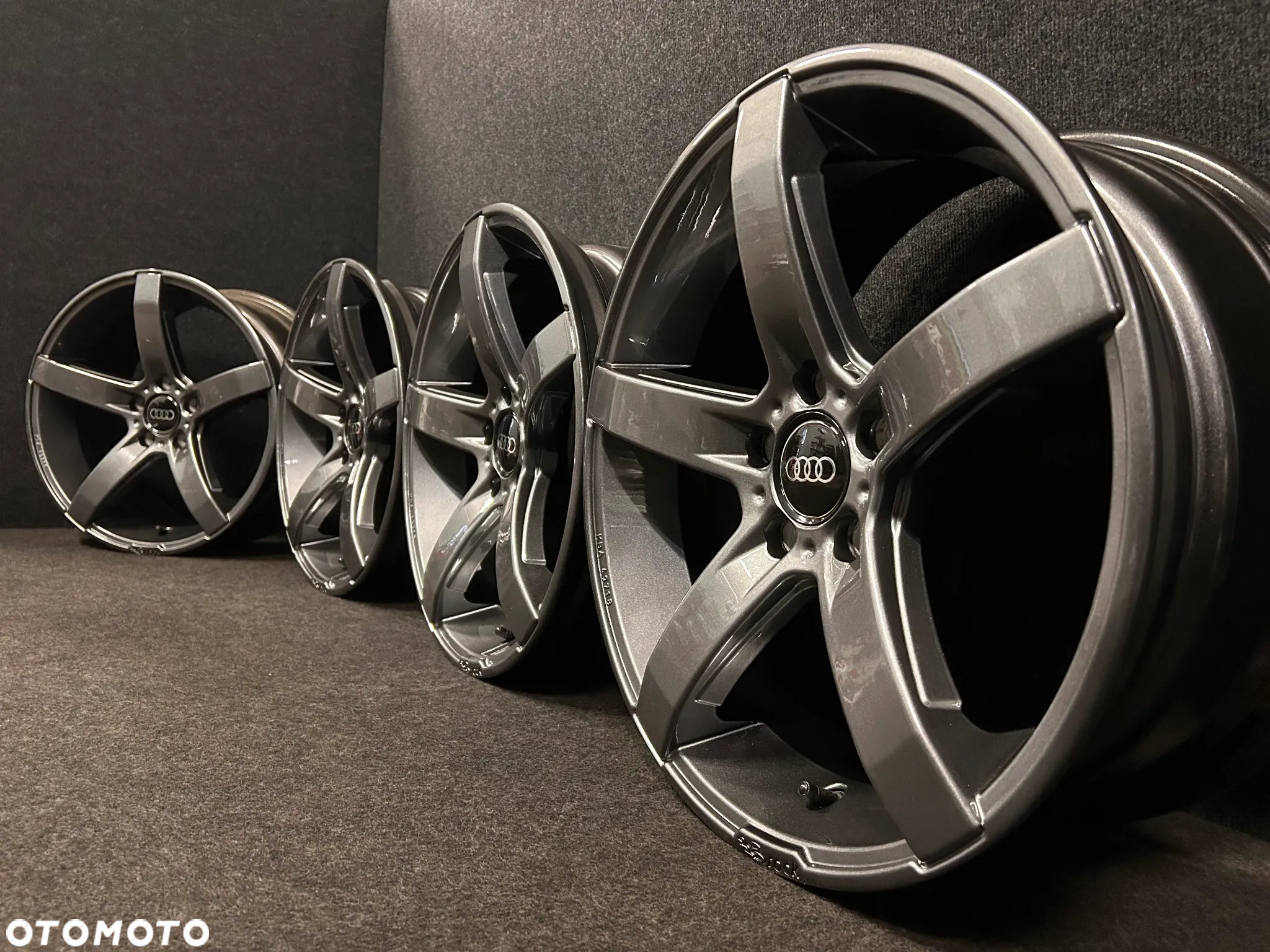 Alufelgi Brock Audi A4 B9, B8, A6 C7, C8, Q5 18 cali 5x112 4szt. Ładne! - 2