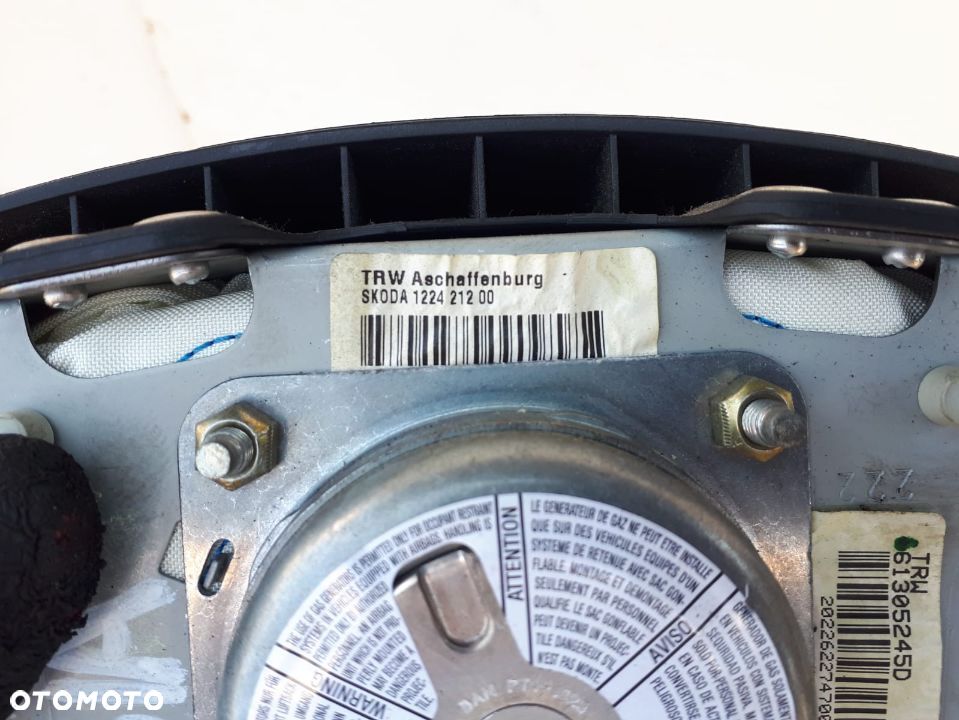 AIR BAG KIEROWNICY PODUSZKA POWIETRZNA KIEROWCY SKODA FABIA I - 3