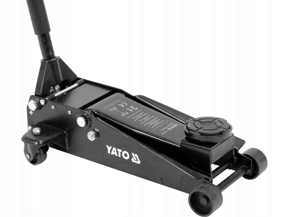 YATO PODNOŚNIK HYDRAULICZNY 3T DWUTŁOKOWY - SZYBKIE PODNOSZENIE YT-17214 - 6