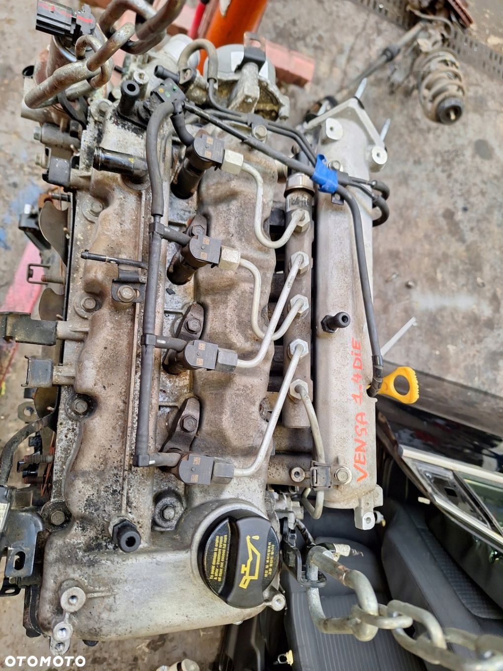 SILNIK KIA VENGA CEED HYUNDAI IX20 I20 I30 1.4 CRDI D4FC DELPHI EU5 - 6