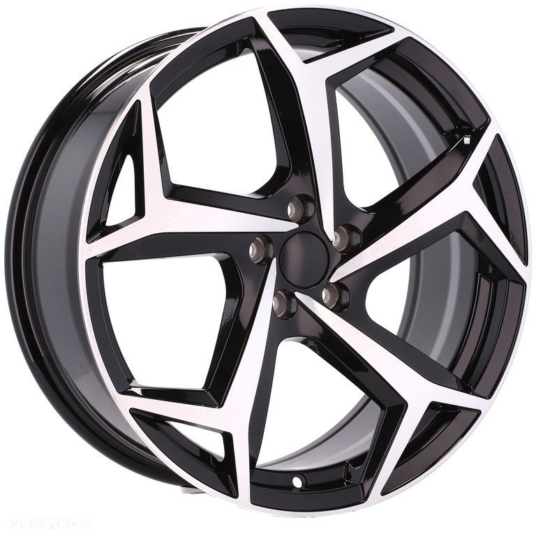 4x Felgi 18 5x112 m.in. do VW Passat B7 B8 Scirocco CC Golf 6 7 Touran Tiguan - XE182 (BK5512) - 2