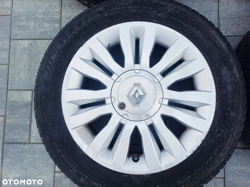FELIGI Z OPONAMI ALUMINIOWE RENAULT CLIO III R15 4X100 ET43 60,1 mm OPONY FULDA 185/60 R15 WIELOSEZON NR7 - 3