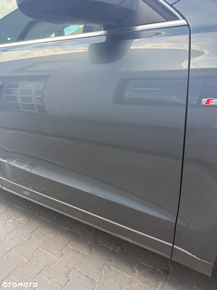 AUDI Q5 8R LZ7S DRZWI PRAWE PRZEDNIE KOMPLETNE LAKIER ORYGINAŁ - 2