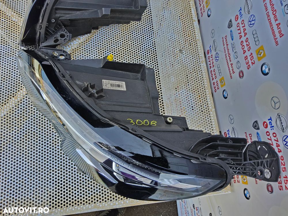 Far Peugeot 3008 5008 dupa 2016 FARURI stânga dreapta Full Led cod 9826572680 9826572780 - 11