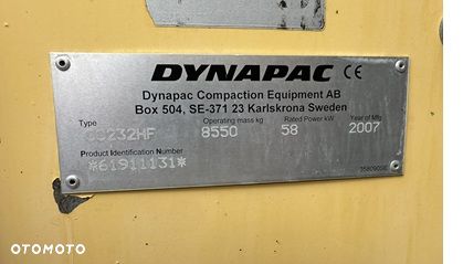Dynapac CC232HF KUPIONY U POLSKIEGO DEALERA ! JEDEN WŁAŚCICIEL OD NOWOŚCI ! A2-BUD - 20