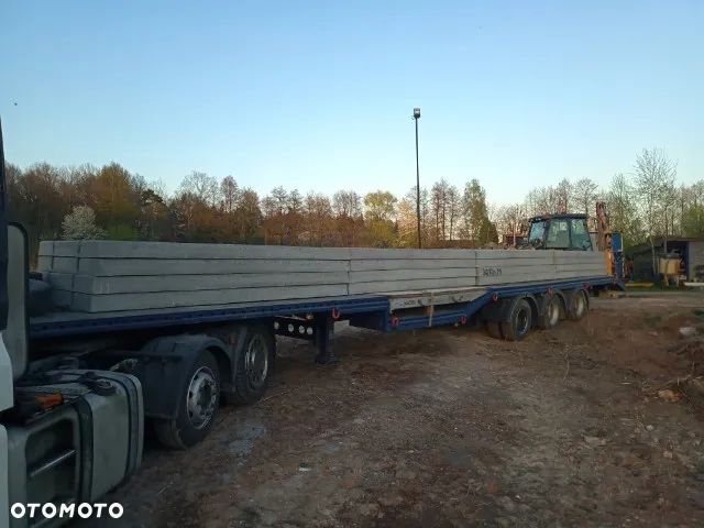 Van Eck 2011r., niskopodwoziowa platforma, mega, wys. 90cm, szer. 254cm, koła 17,5 bliźniaki, muldy, zagłębienia na kombajn, ładowarkę, dźwig, ciągnik siodłowy, 13,5m pokładu - 5