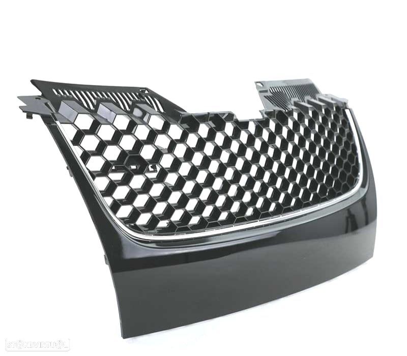 GRELHA FRONTAL VOLKSWAGEN GOLF 5 GTI 03-08 CROMADA - 2