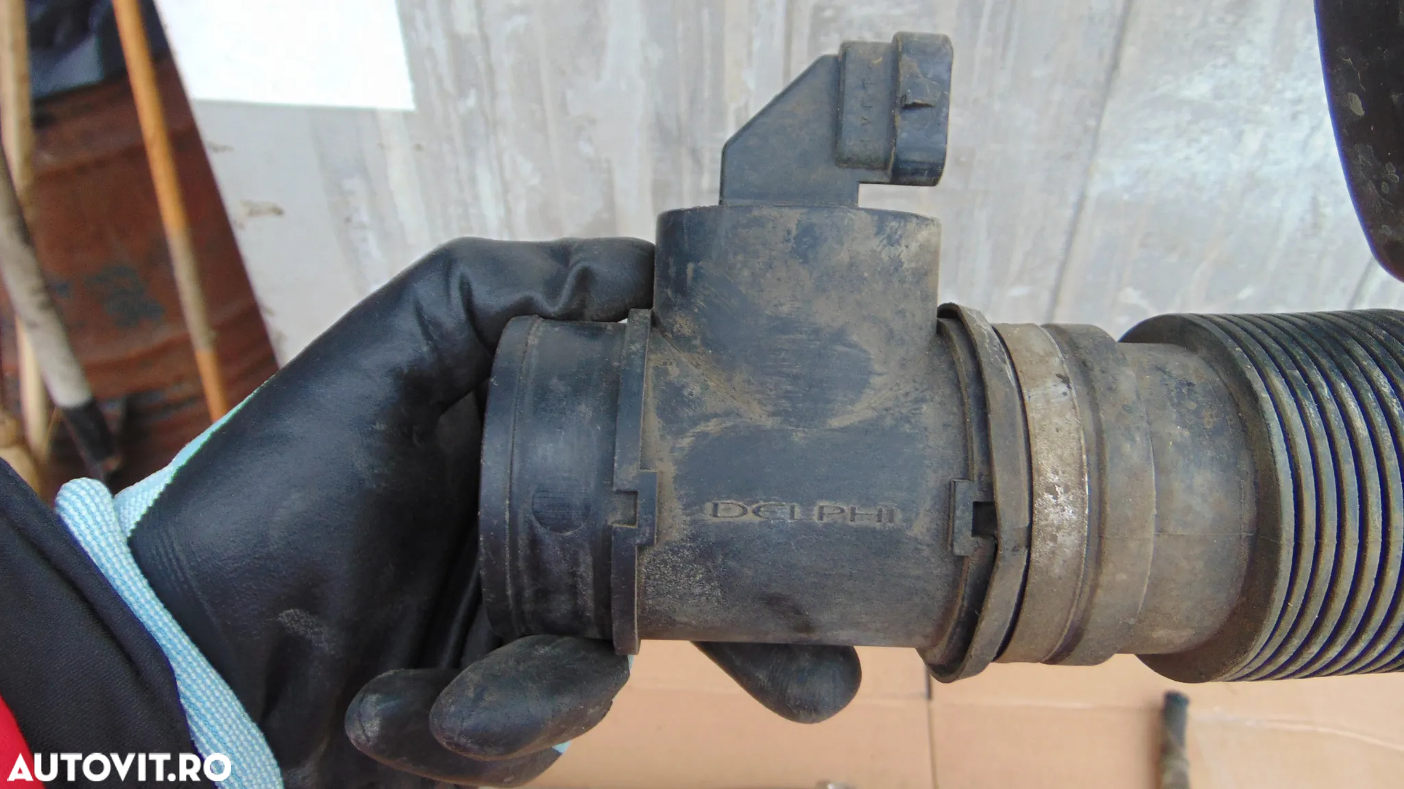 Debitmetru aer si conducte servo Opel Zafira B 1.6 benzina cod z16xep an 2005-2010 - 4
