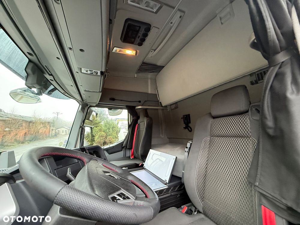 Renault T480 *SLEPPER CAB* KLIMA POSTOJOWA* LODOWKA* 315/70* 2 BAKI* Z Francji - 16