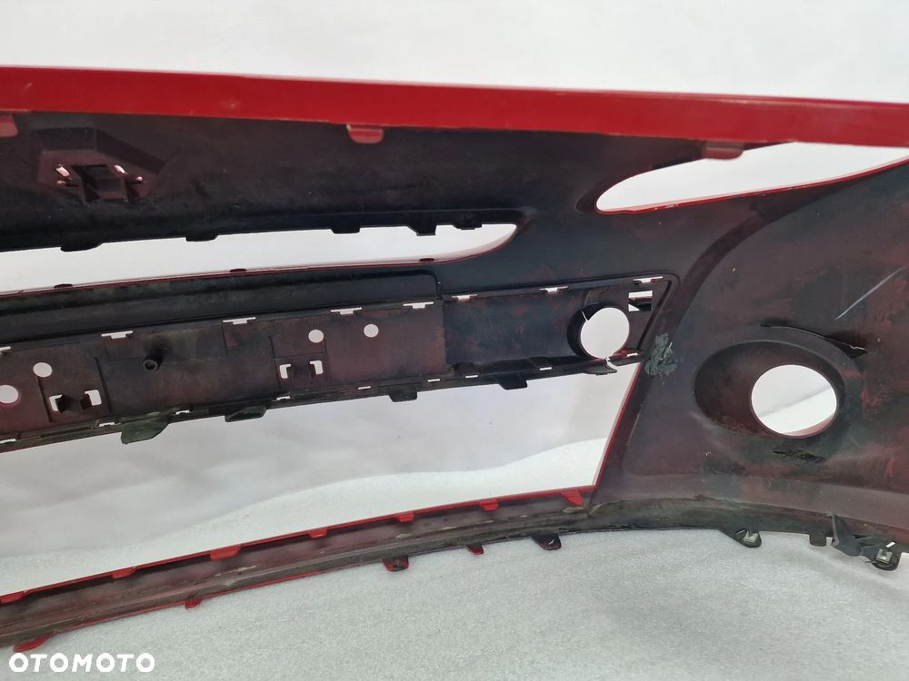 RENAULT CLIO 3 III LIFT 185 08- ZDERZAK PRZEDNI PRZÓD , KOLOR CZERWONY , NR AUKCJI NZ942 - 30