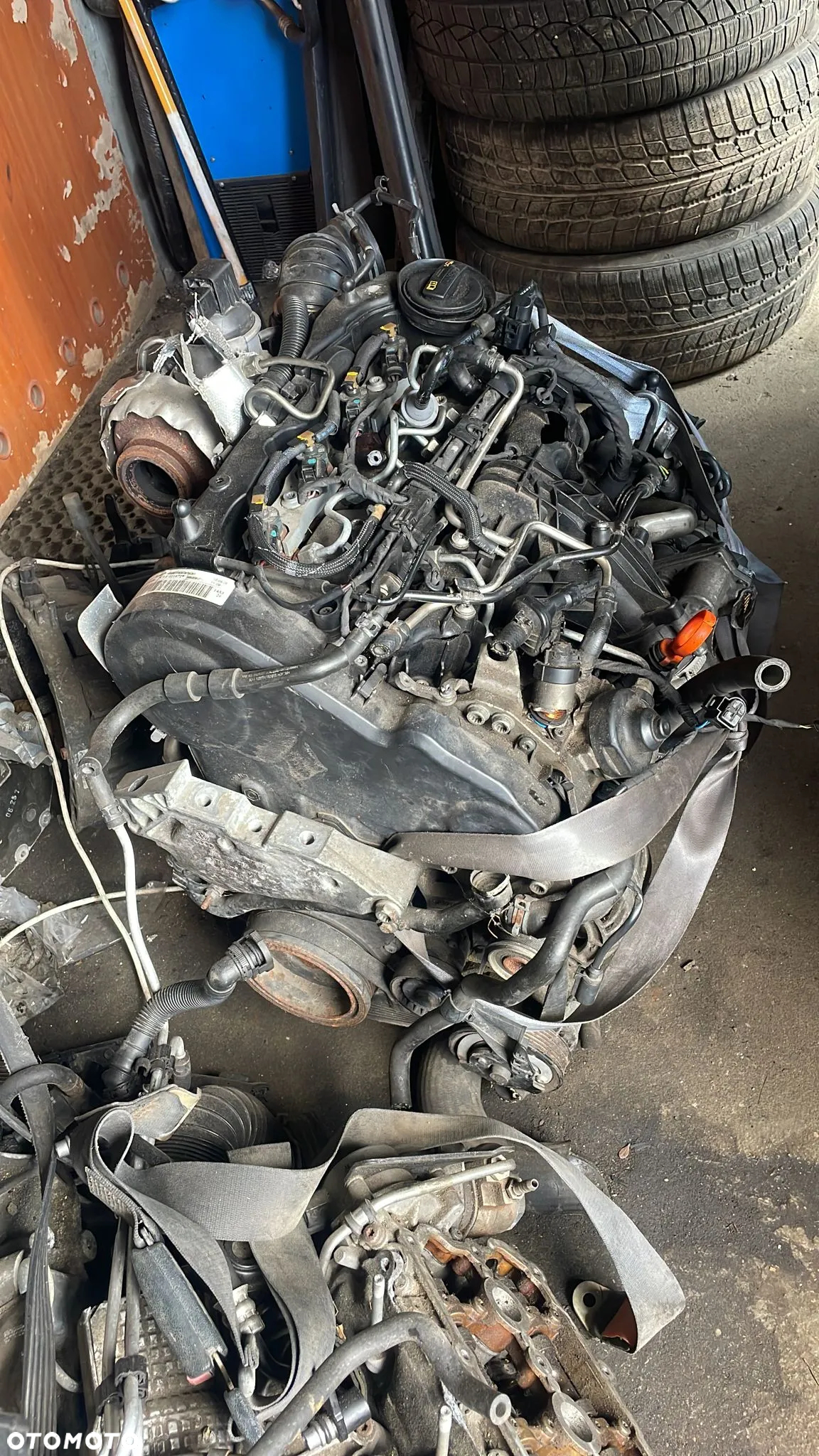 SILNIK CFF CFFB VW SKODA 2.0 TDI  Audi A3 VW GOlf V VI PASSAT B7 Mały przebieg - 5