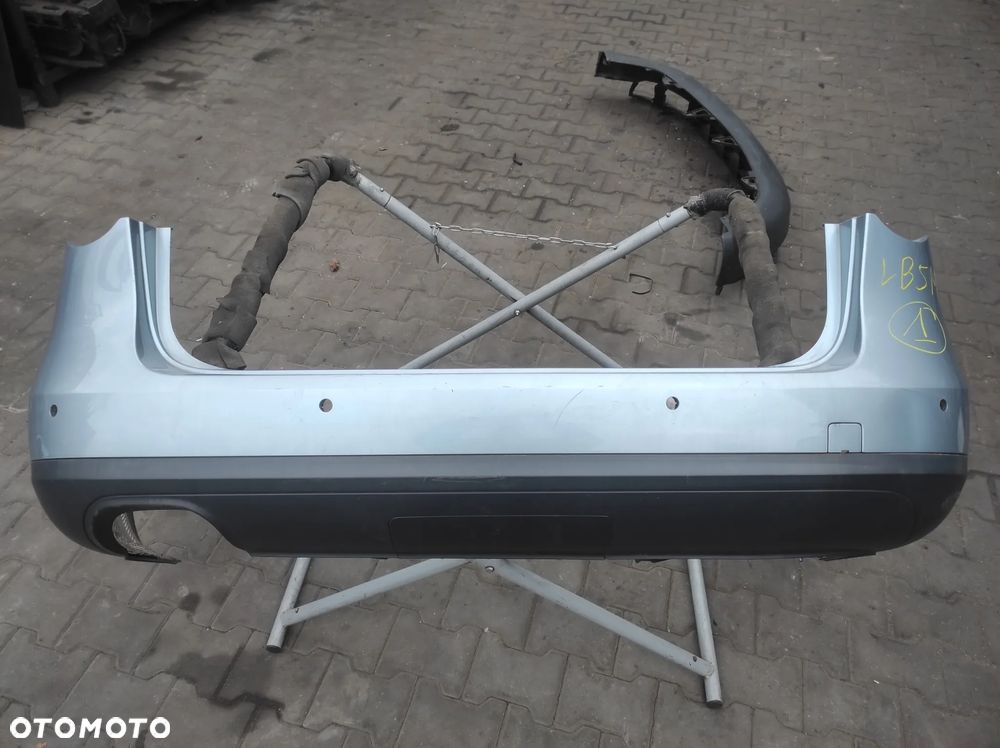 VW PASSAT B6 KOMBI ZDERZAK TYŁ TYLNY CHROM HAK HOLOWNICZY PDC CZUJNIKI PARKOWANIA LB5M BŁĘKITNY WYSYŁKA !!!!! - 1