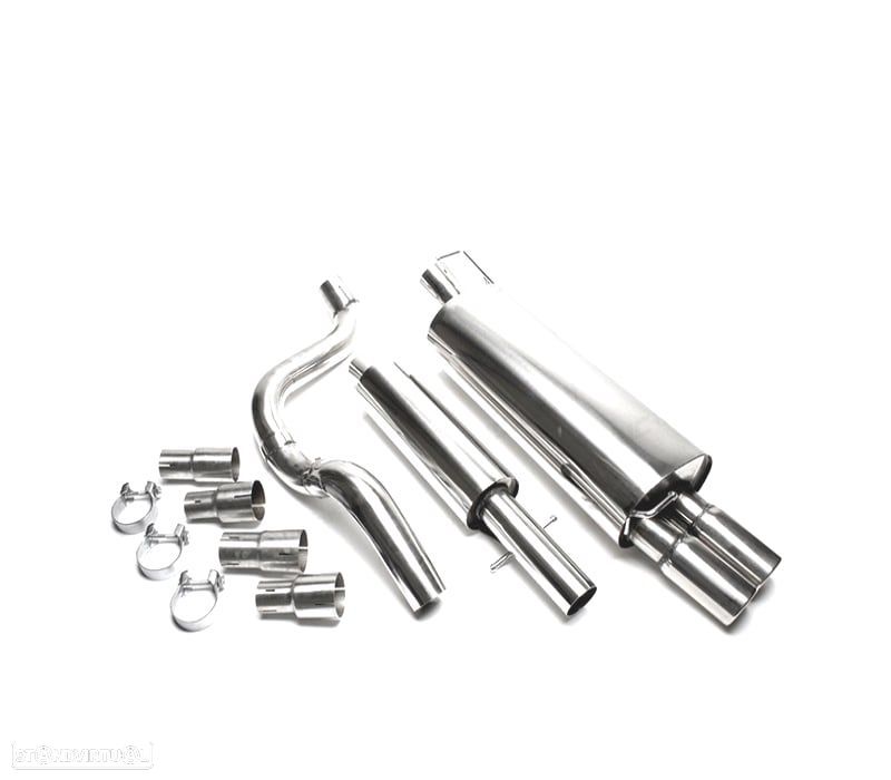 LINHA DE ESCAPE EM INOX PARA AUDI A3 8L SEAT LEON 1M E GOLF 4 - 1