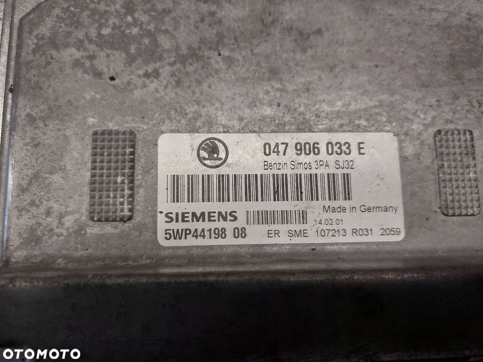 ZESTAW STARTOWY SKODA FABIA I 1.4 8V 047906033E - 3