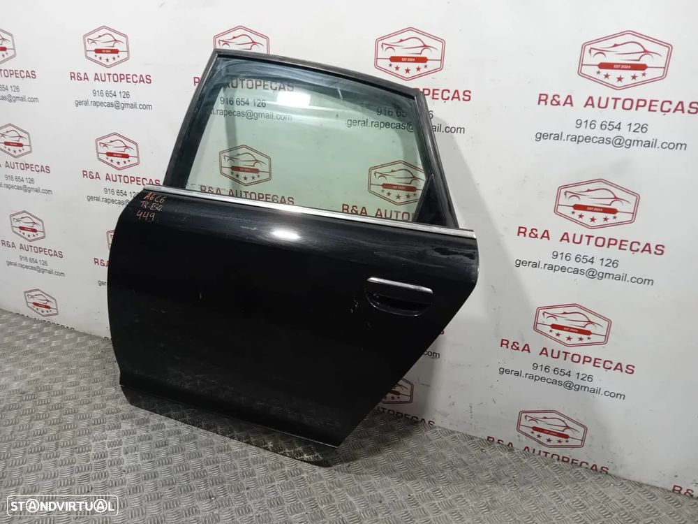 Porta Trás Traseiro Esquerdo Audi A6 C6 Sedan Original - 4