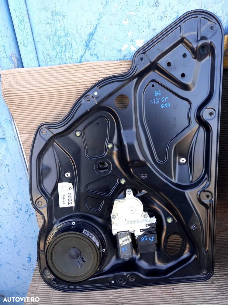 Vw Passat B6, ansamblu macara motoras deschidere geam portiera - 5
