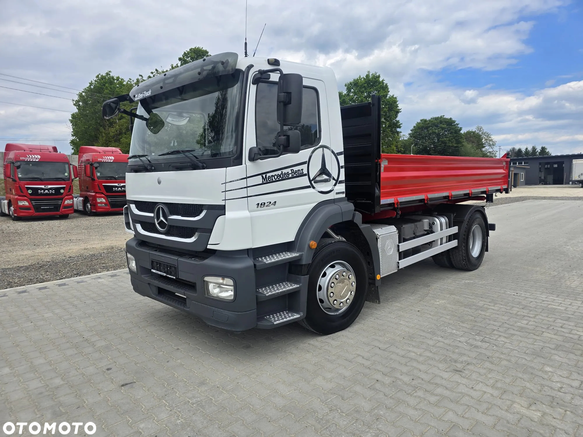 Mercedes-Benz AXOR 1824 / EURO 5 / WYWROTKA 3 STRONNA - 16