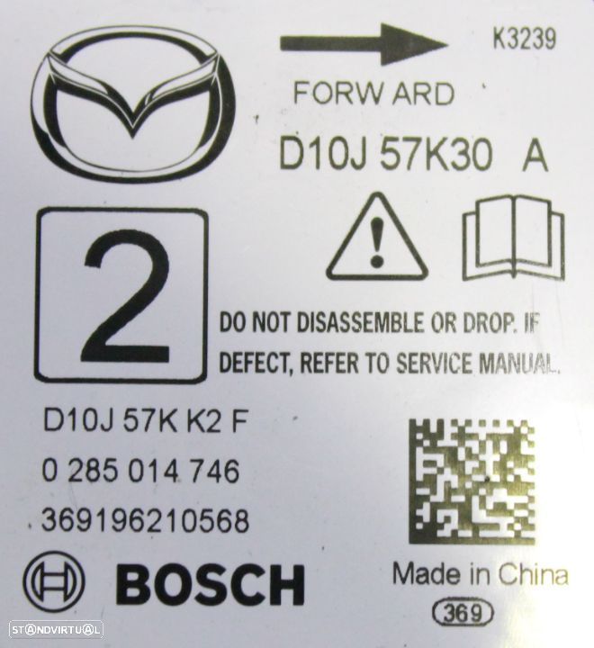 Centralina de Airbag Mazda CX-3 - 3
