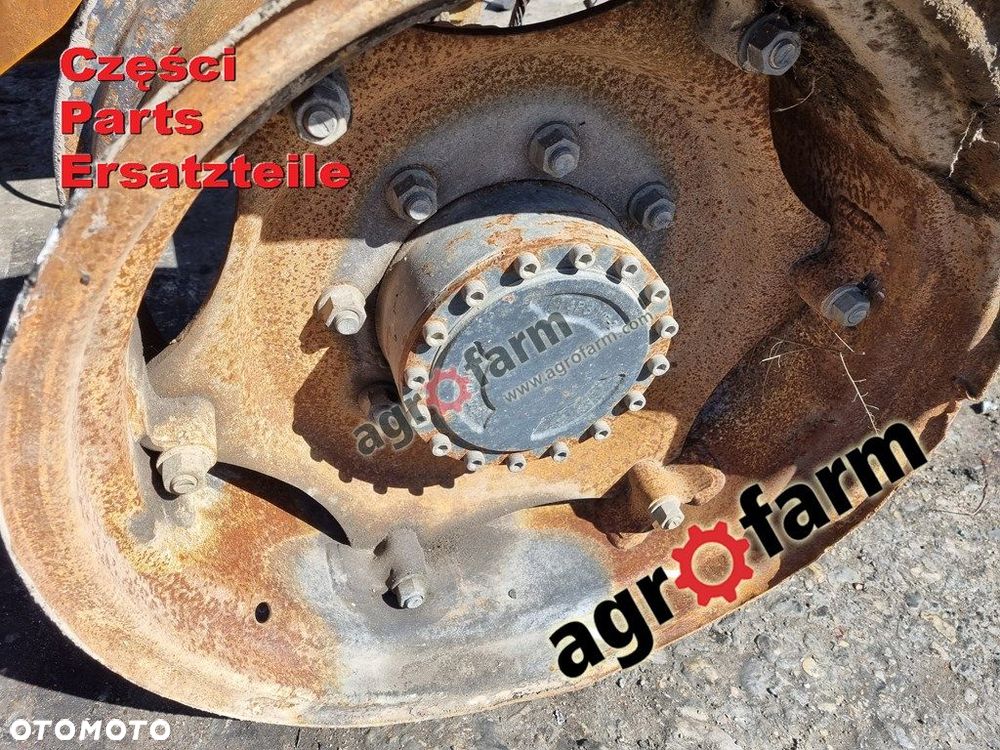 Massey Ferguson 6130 części, skrzynia biegów, oś - 4