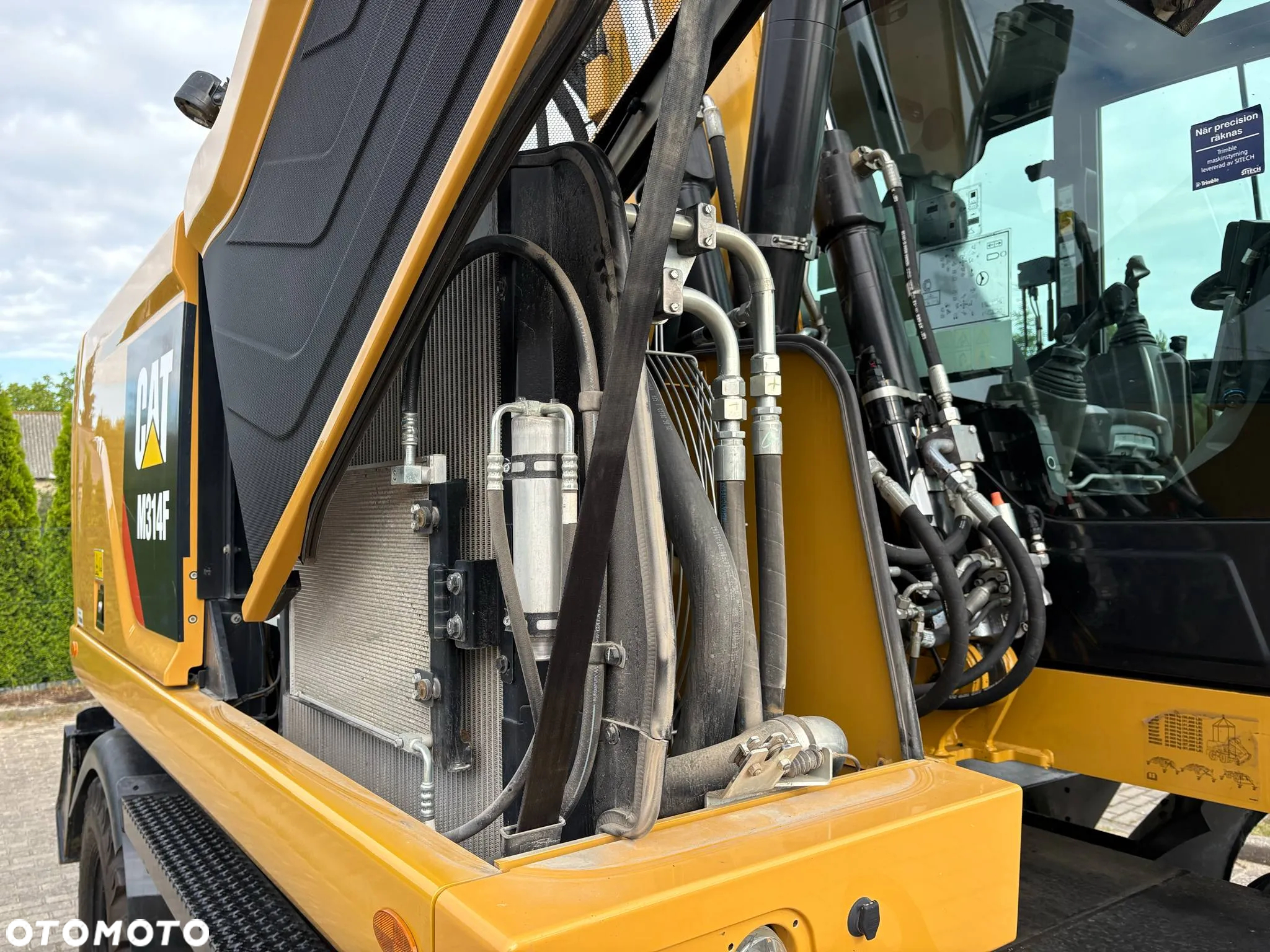 Caterpillar M 314F ROTOTILT ENGCON SZCZYPCE SYSTEM 3D TRIMBLE - 11
