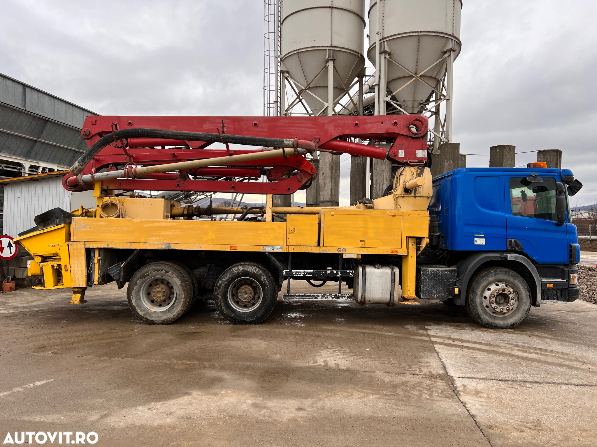 Scania Pompa beton PUTZMEISTER 24m 4 brate - 9