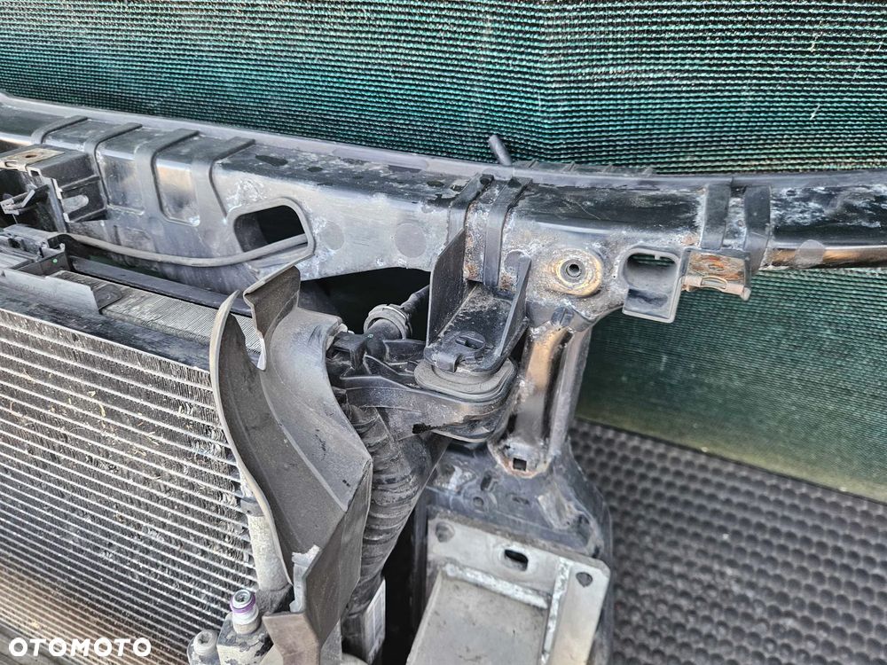 Pas Przedni Wzmocnienie Czołowe Belka Zderzaka Chłodnice Intercooler Wentylator 1.8 2.0 TFSI 2.0 TDI AUDI A4 B8 - 7