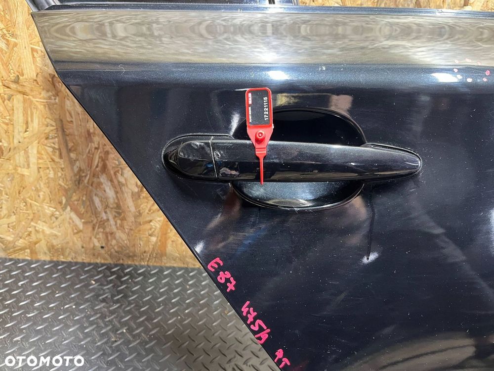 bmw 1 e81 e87 2010 tył strona prawa drzwi tylne 475/9 black sapphire - 9