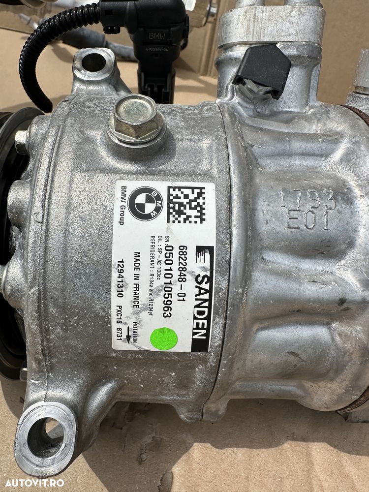 Compresor clima BMW SERIA  5,7,8 X5 X6 X7 G30 G11 G12 G14 G05 G06 G07 - 3