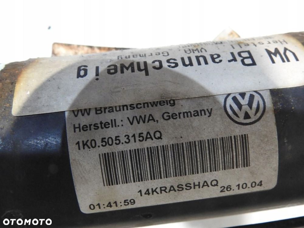 WÓZEK SANKI TYŁ VOLKSWAGEN TOURAN I 2.0 TDI 1K0505315AQ - 5