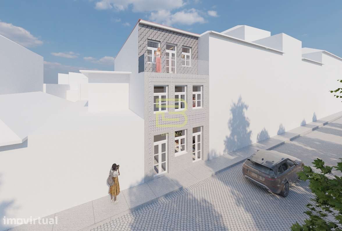 Prédio com projeto aprovado e licença de obras, na primeira linha do R - Grande imagem: 3/27