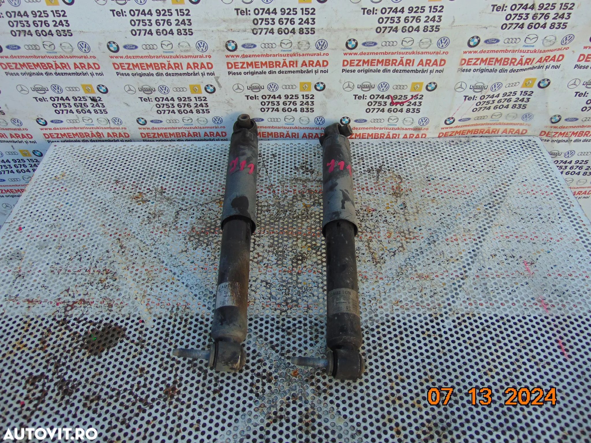 Telescoape spate nissan Qashqai j11 an 2013-2021 set amortizoare spate stanga dreapta - 1