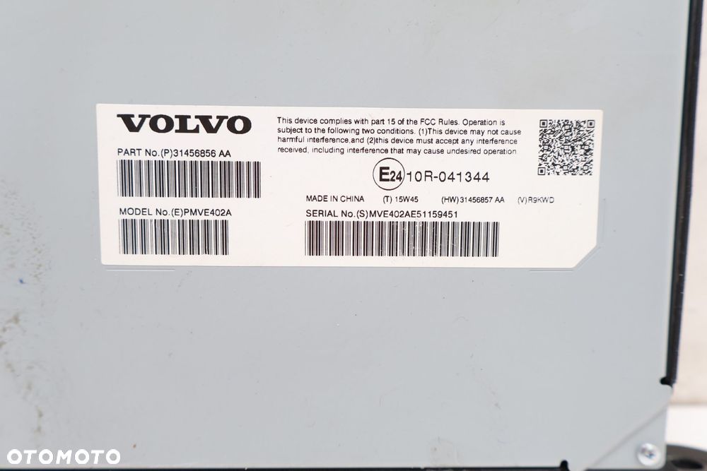 VOLVO XC90 II WZMACNIACZ AUDIO 31456856 - 8