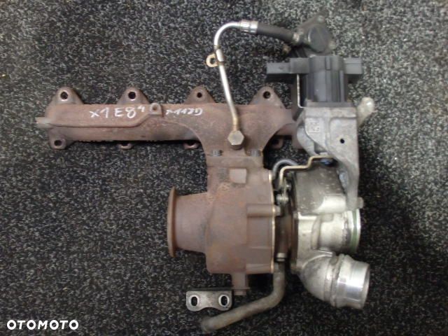 KOMPLETNA TURBINA Z NASTAWNIKIEM CZUJNIKIEM CIŚNIENIA I KOLEKTOREM N47 BMW E90 E60 8506893 RAF-AUTO - 1