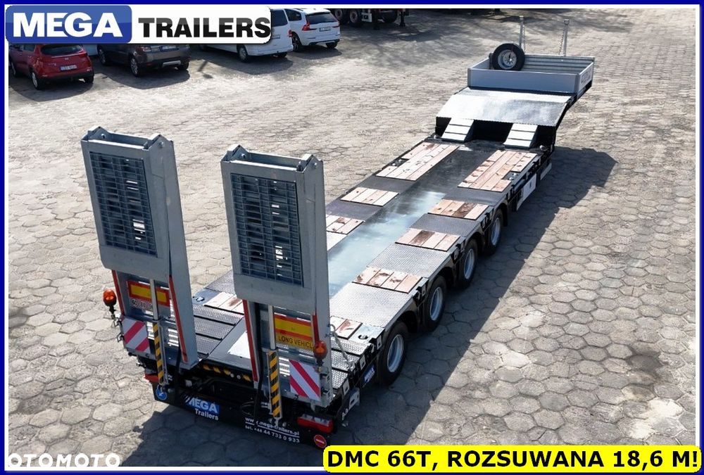 Inny Niska podłoga DMC 66,0 TON, ROZCIĄGANA 18,60 M - pod KONTENERY !!! - 32