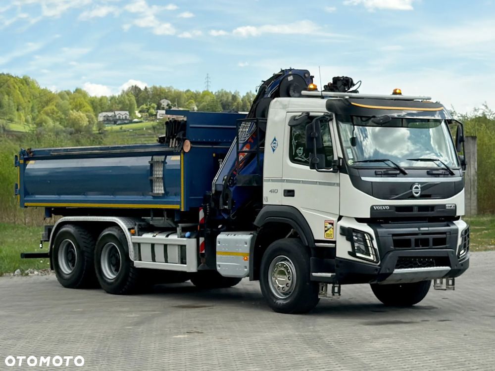 Volvo FMX 410 * WYWROTKA 5,00 m + PM 18.5 TP + PILOT + BORDMATIC / 6x4 - 4